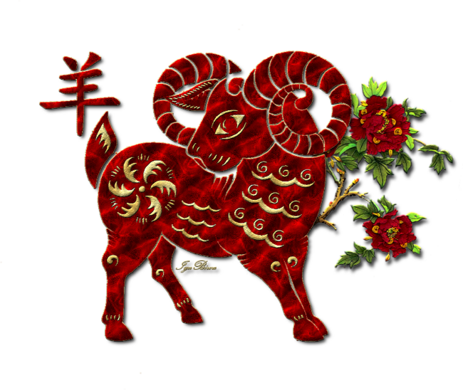 Nouvel An Chinois - Année de la Chèvre de Bois
