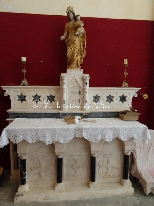 La Palud-sur-Verdon, l'église Notre-Dame de Vauvert