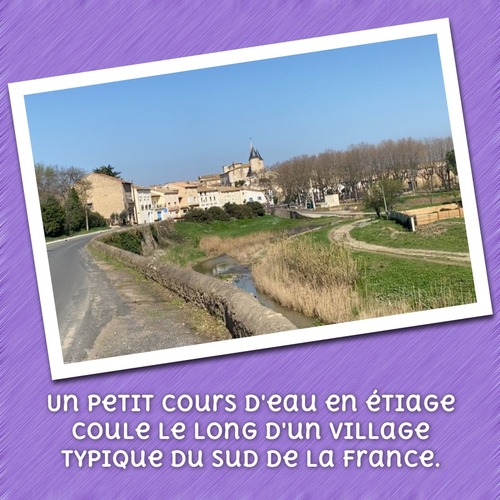 Dessin et peinture - vidéo 3651 : Peindre un petit village du sud de la France - aquarelle.
