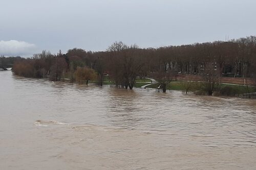 la Garonne déborde