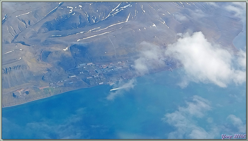 Seconde partie du vol avec le trajet Tromsø / Longyearbyen (Spitzberg) - Norvège