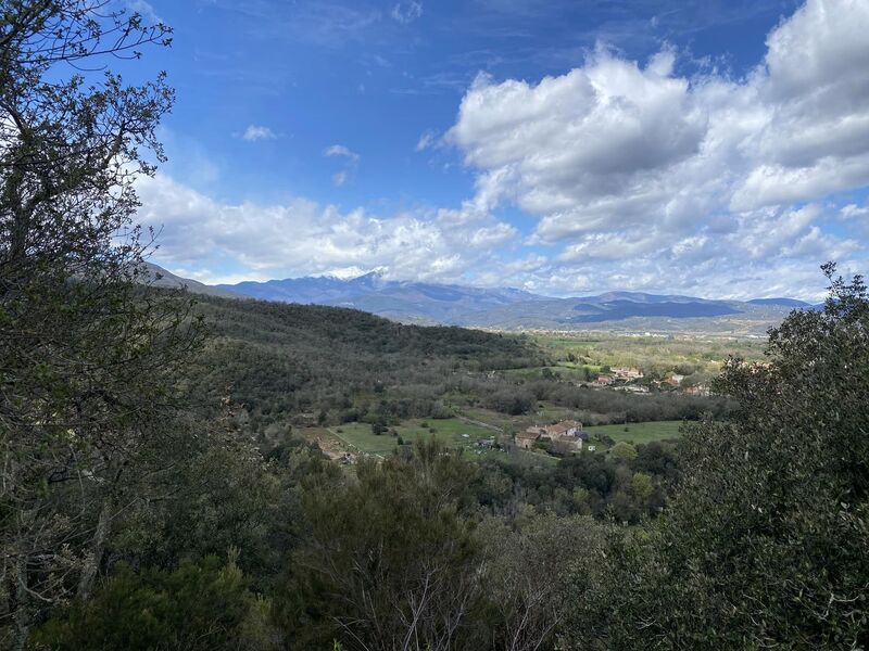 Sur les hauteurs de Maureillas