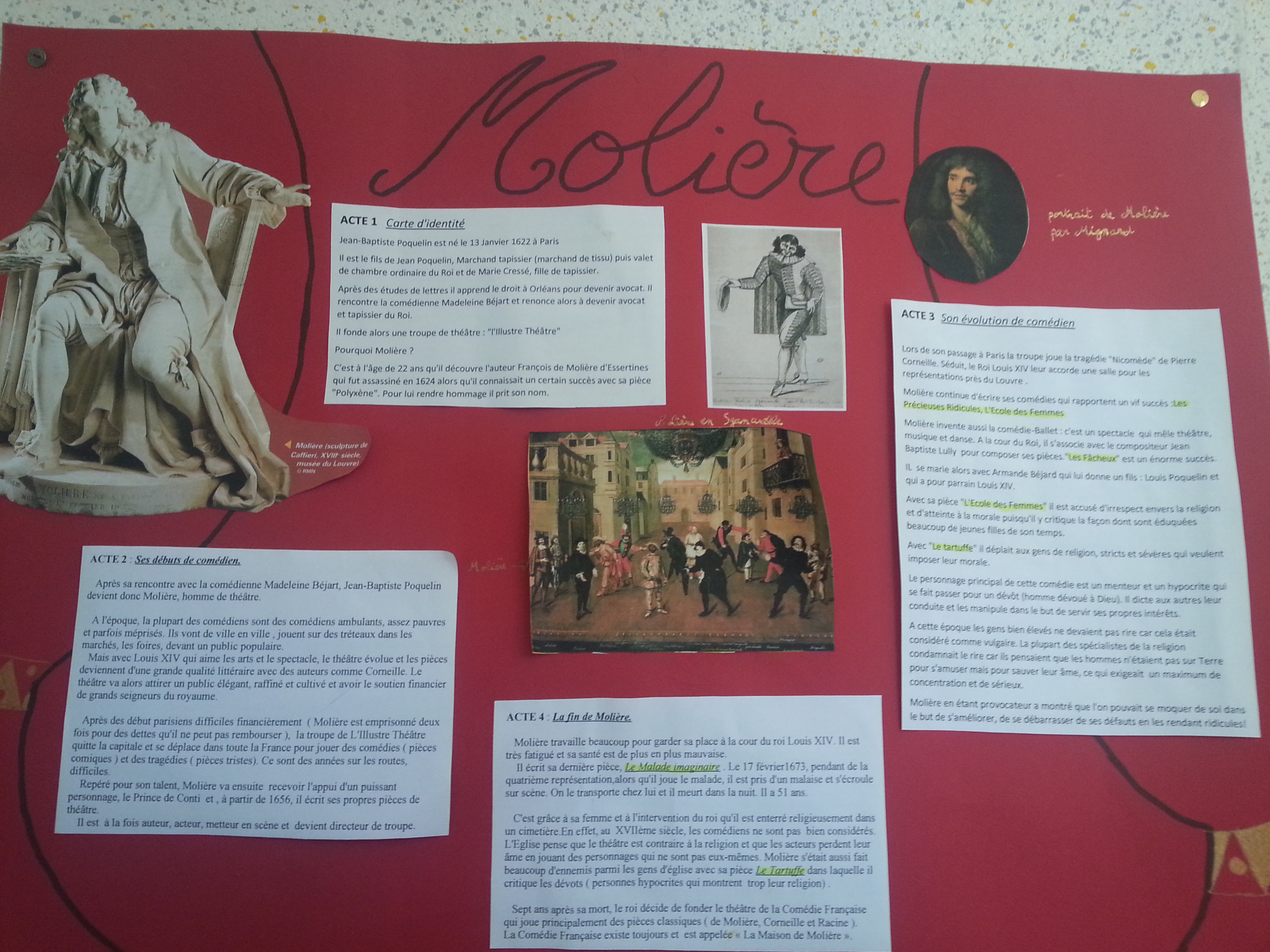 rencontre de moliere et louis xiv