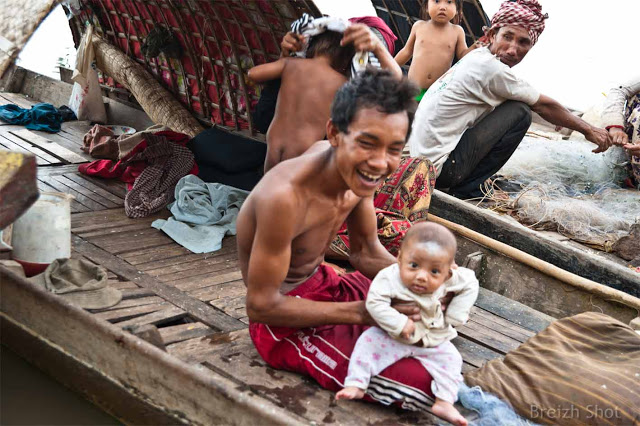 Portraits cambodgiens - Les gens du Mékong 