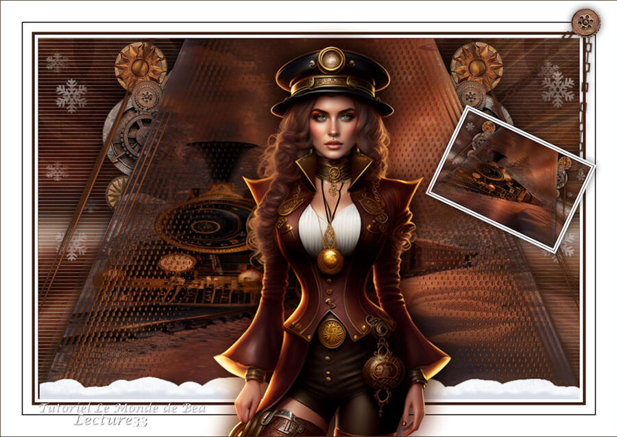 UN MONDE STEAMPUNK EN HIVER