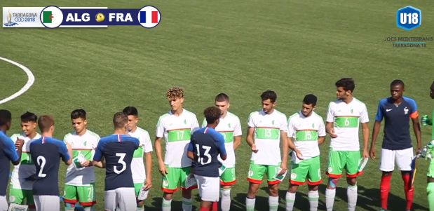29.6.2018 J.M à Tarragone EN U18-France 0-1 match pour la 5ème place