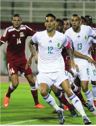 samedi 13.06.2015 à Blida EN-Seychelles 4-0 Gourmi et Hachoud remplaçants