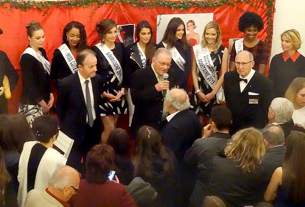 Le cocktail d'arrivée de Miss France et de ses dauphines