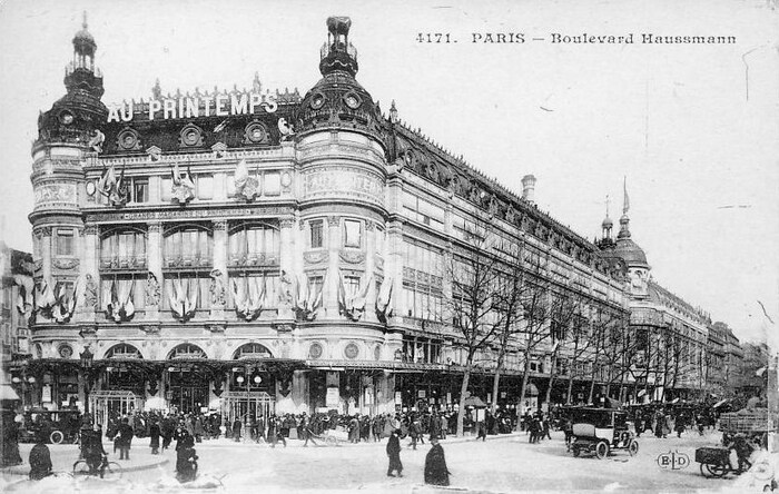 Histoire du magasin "Printemps Haussmann"