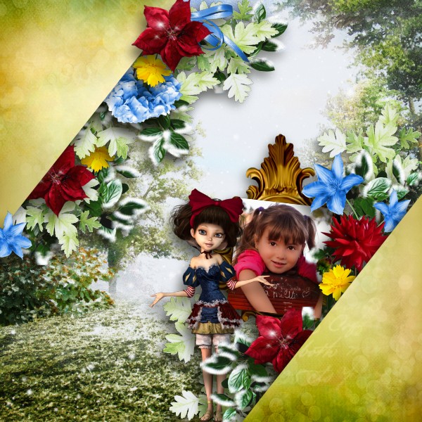 Collab Snow white de Stephy Scrap et Louise L