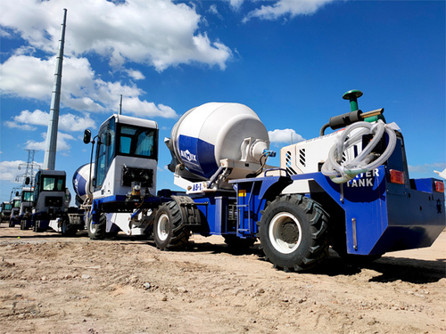 Different Capacities Of Self Loading Concrete Mixer Currently Available For Purchase