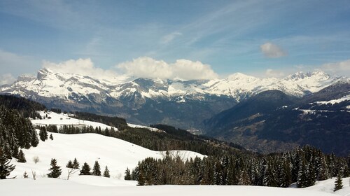 une journée en montagne (aux alentours de megève)