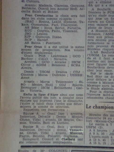 missoum, yamaren et chelbabi en sélection