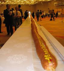 Le plus long hot-dog