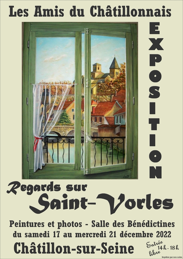 Les peintres des Amis du Châtillonnais peignent l'église Saint-Vorles !