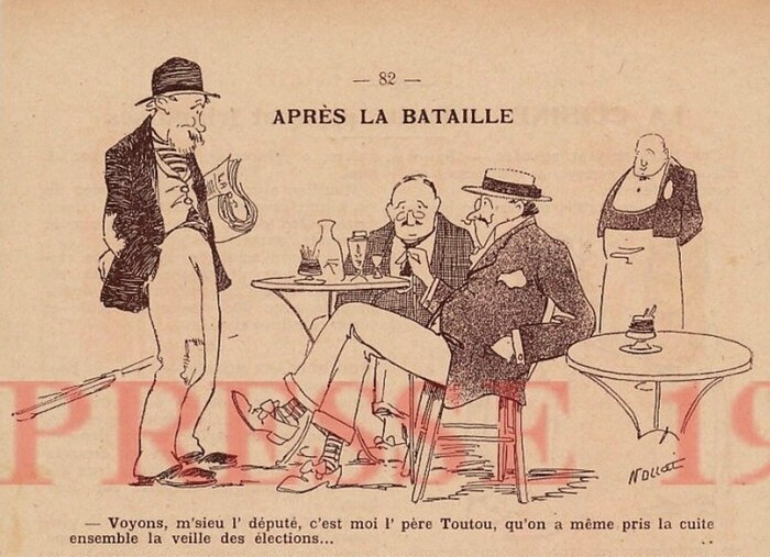 Nos députés en dessins humoristiques de presse (1914 à 1920)