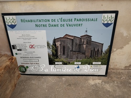 La Palud-sur-Verdon, l'église Notre-Dame de Vauvert