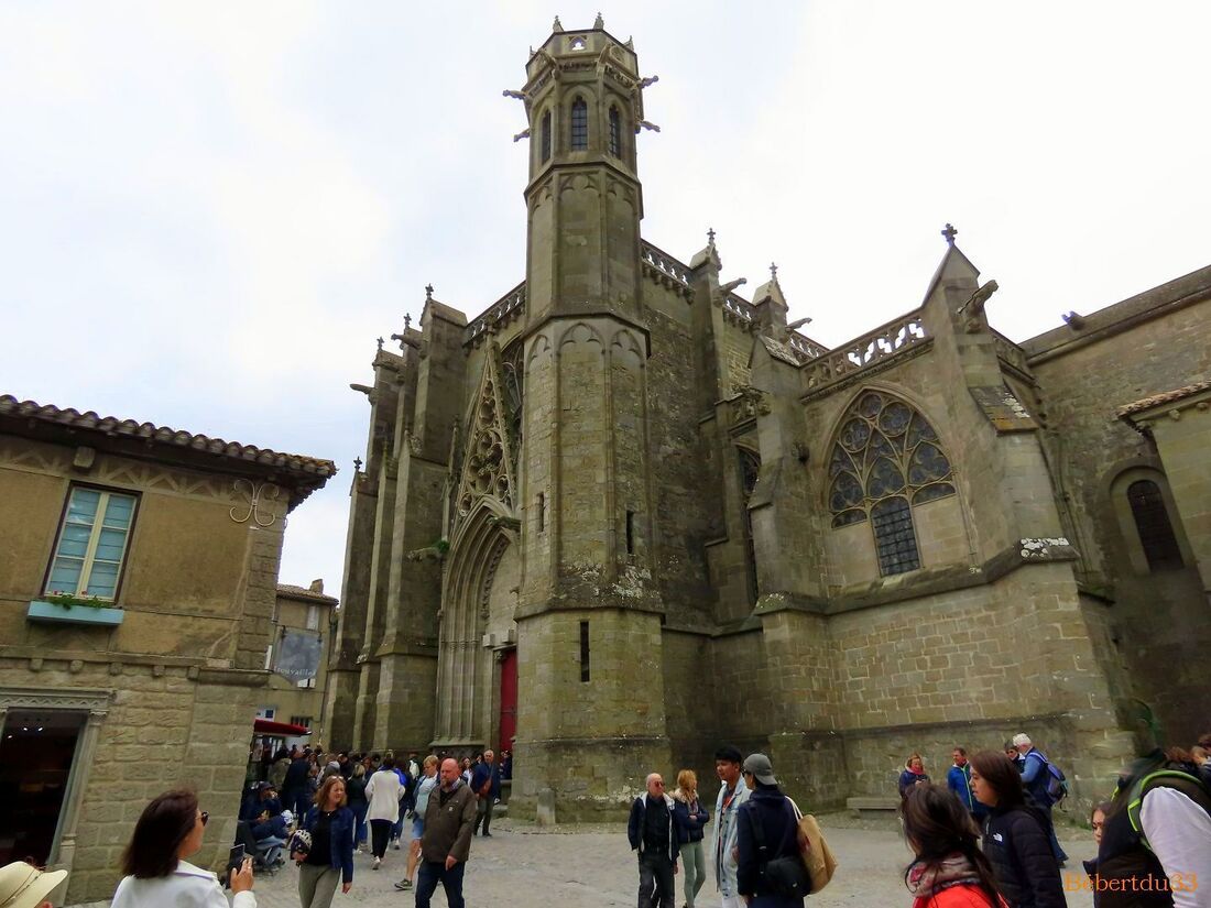 la basilique à Carcassonne