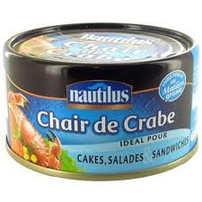 crabe boite