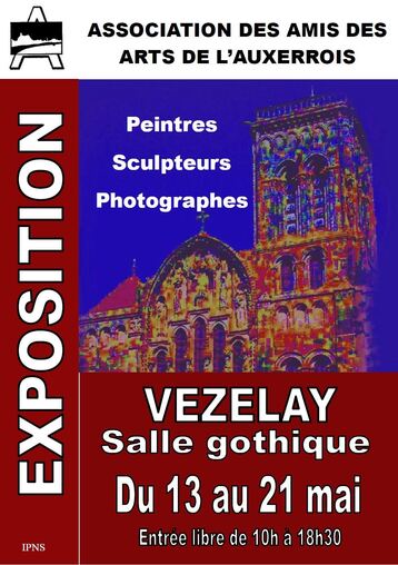 Exposition à Vézelay