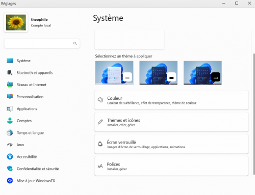 Configurer le verrouillage d'écran