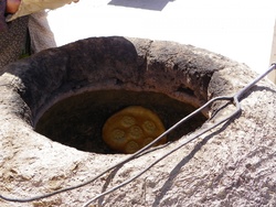 Khiva - Cuisson du pain dans un four