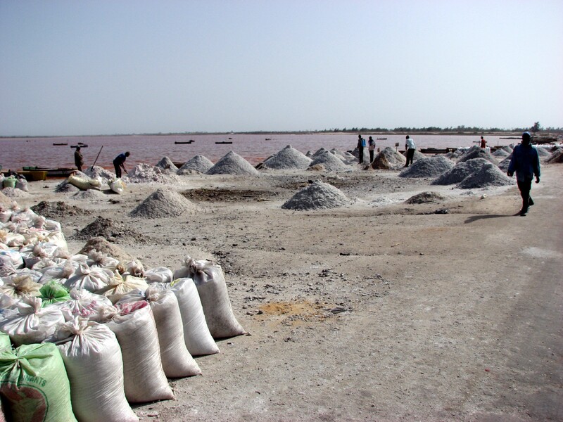 Sénégal le lac rose