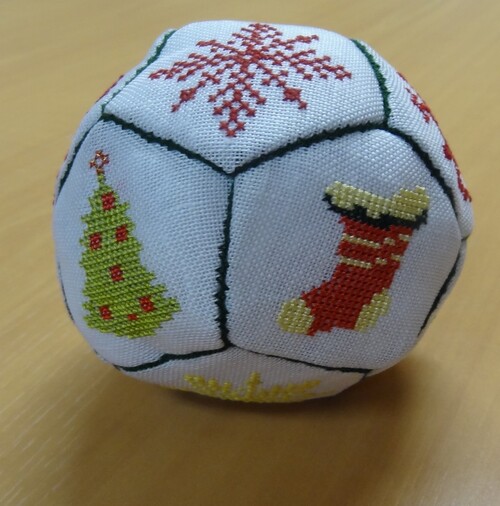 Echange boules de Noël. Décembre 2012
