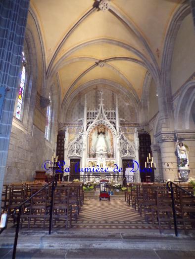 Josselin, la basilique Notre-Dame du Roncier