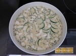 Clafoutis de courgette à la mozzarella 