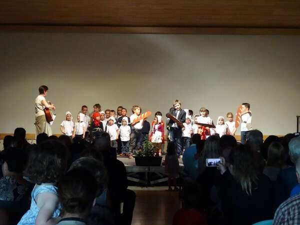 "Protégeons notre planète", un joli spectacle musical présenté par les élèves de l'école Saint-Bernard