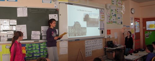 Présentation de Paris aux autres classes