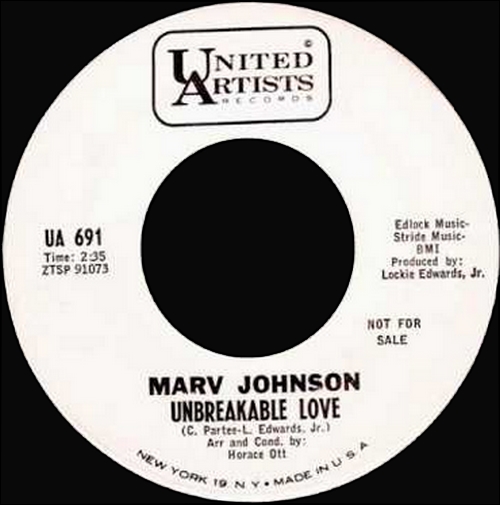 Marv Johnson : Album " I'll Pick A Rose For My Rose " Tamla Motown Records STML 11111 [ UK ]