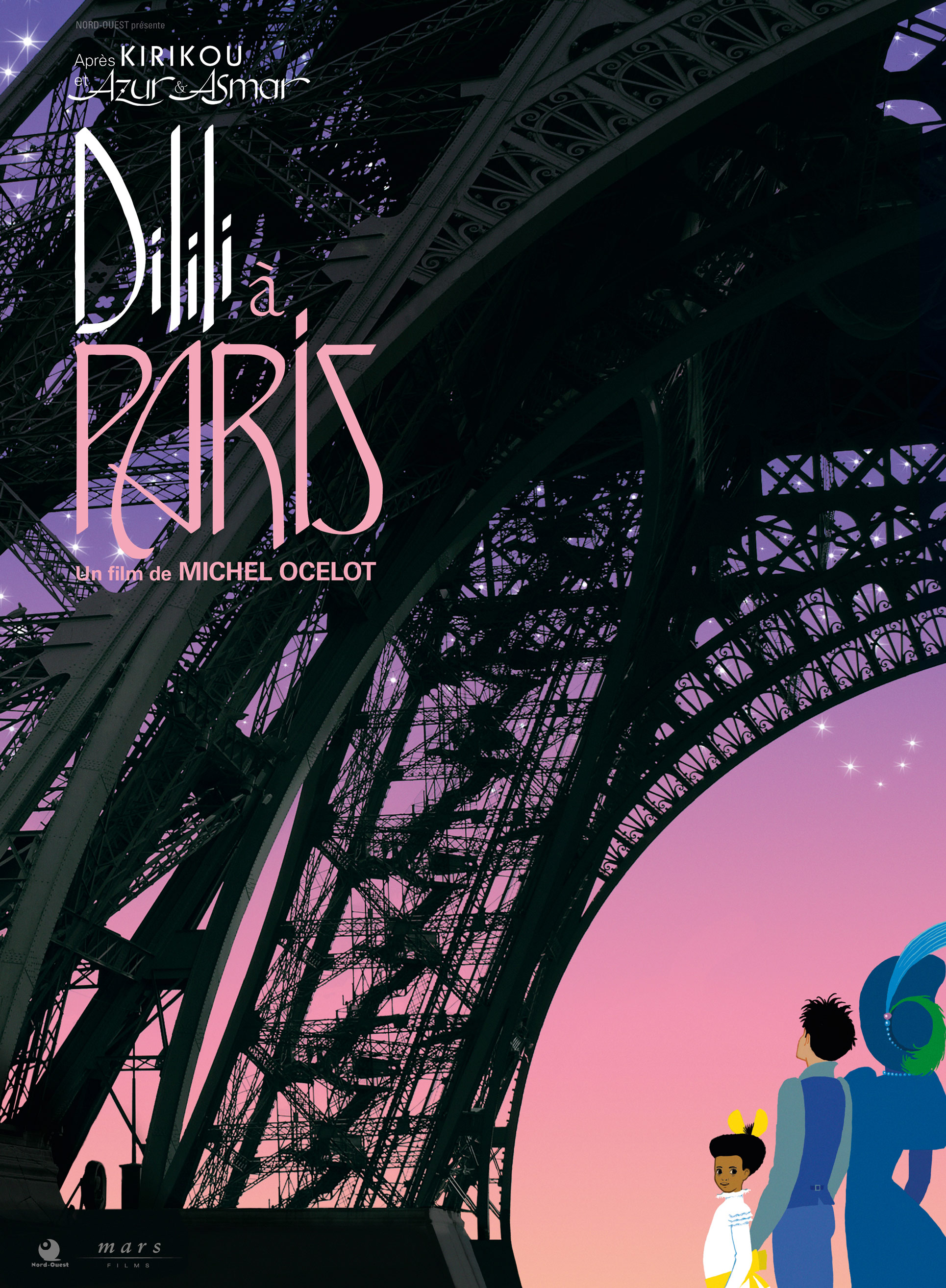Après Kirikou et Azur et Asmar, découvrez l'affiche de Dilili à Paris de  Michel Ocelot. - A LA POURSUITE DU 7EME ART CINE DVD