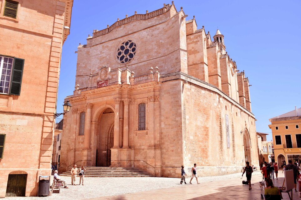 Menorca - Ciutadella - La cathédrale Ste Marie