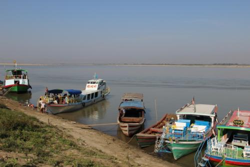 De Bagan à Monywa, en bateau