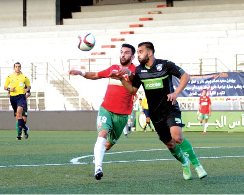 Vendredi 8.01.2016 coupe à huis clos MCA-US Biskra 1-0