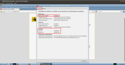 Sécuriser Apache2 avec SSL
