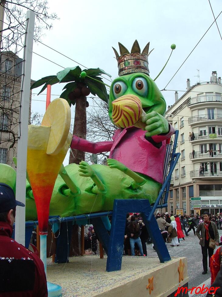 Carnaval de Limoges 2014 (2) : Suite du  "Voyage - voyage" dans les rues de la ville