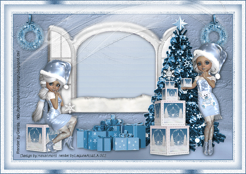 Weihnachten am Fenster