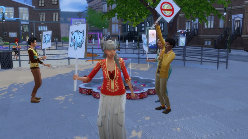 Semaine 2 - San Myshuno - Foyer Cassandra Gothik