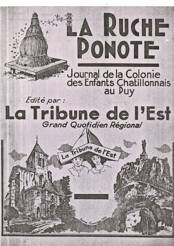"La Ruche Ponote" journal des enfants de Châtillon sur Seine en colonie au Puy en Velay (N°5)