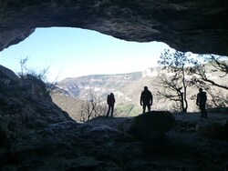 Spéléo: Grotte de la Clapade