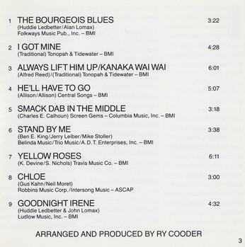 Guitares à gogo: Ry Cooder - Chicken Skin Music (1976)