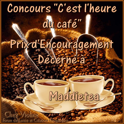 Concours C'est l'heure du café