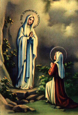 Prière : Invocations Notre-Dame de Lourdes
