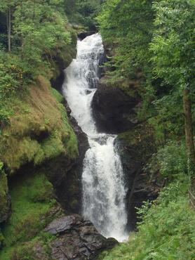 Gimel-les-Cascades  Corrèze  août 2002