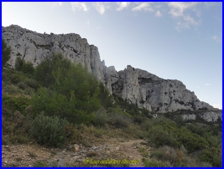 Calanques, cheminée de Guillermin, cirque de Mestralet