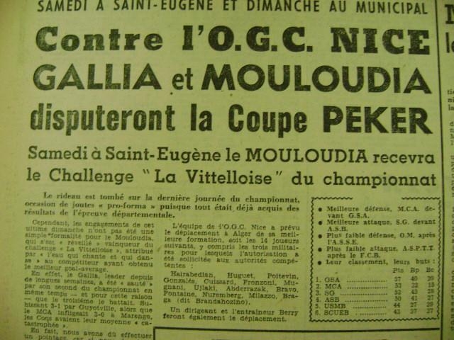 8.5.1955 MCA-O.Marengo 3-0 meilleure défense