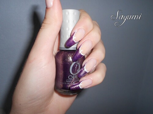 Nail Art French duochrome